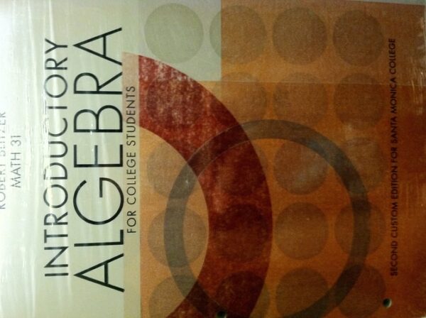 Test Bank For Introductory Algebra for College Students (6th Edition) 6th by Robert F. Blitzer