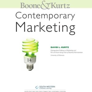 Manual solution For Contemporary Marketing (Available Titles CourseMate) 14 by Louis E. Boone, David L. Kurtz