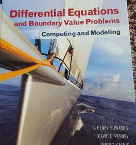 Manual solution For Differential Equations and Boundary Value Problems: Computing and Modeling 5 by C. Edwards, David Penney, David Calvis