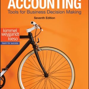 Manual solution For Accounting: Tools for Business Decision Making 7 by Paul D. Kimmel, Jerry J. Weygandt, Donald E. Kieso
