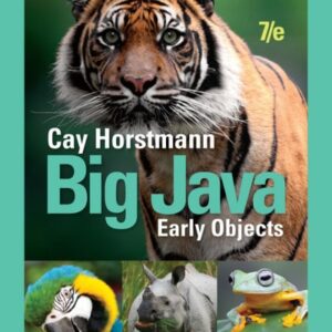 Test Bank For Big Java: Early Objects, Enhanced eText 7th by Cay S. Horstmann