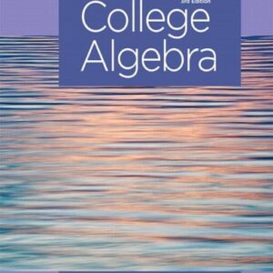 Test Bank For College Algebra (3rd Edition) 3th by J. S. Ratti, Marcus S. McWaters