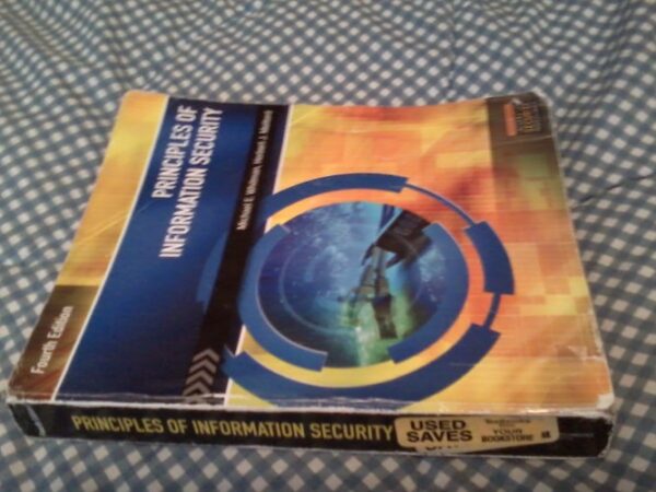 Manual solution For Principles of Information Security 4 by Michael E. Whitman, Herbert J. Mattord