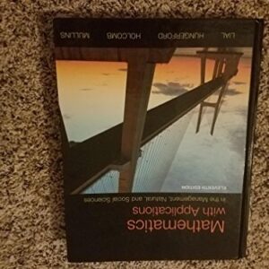 Manual solution For Mathematics with Applications In the Management, Natural and Social Sciences 11 by Margaret Lial, Thomas Hungerford, John Holcomb, Bernadette Mullins
