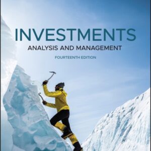 Manual solution For Investments: Analysis and Management 14 by Charles P. Jones, Gerald R. Jensen