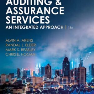 Manual solution For Auditing and Assurance Services 18 by Alvin A. Arens, Randal J. Elder, Mark S. Beasley, Chris E. Hogan