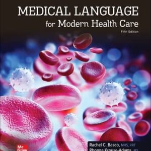 Manual solution For Medical Language for Modern Health Care 5 by Rachel Basco, Rhonna Krouse-Adams, David Allan