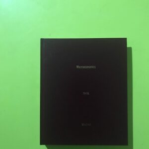 Manual solution For Macroeconomics 7 by Olivier Jean Blanchard, Olivier Blanchard