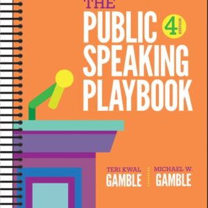 Test Bank For The Public Speaking Playbook Fourthth by Teri Kwal Gamble, Michael W. Gamble