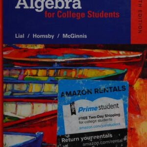 Test Bank For Algebra for College Students 8th by Margaret Lial, John Hornsby, Terry McGinnis