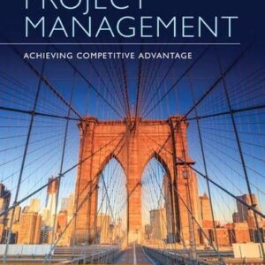 Manual solution For Project Management: Achieving Competitive Advantage (4th Edition) 4th by Jeffrey K. Pinto