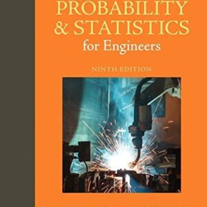 Manual solution For Miller & Freund's Probability and Statistics for Engineers (9th Edition) 9 by Richard A. Johnson, Irwin Miller, John E Freund
