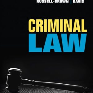 Manual solution For Criminal Law 1 by Katheryn Russell-Brown, Angela J. Davis