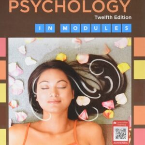 Test Bank For Psychology in Modules Twelfthth by David G. Myers, C. Nathan DeWall