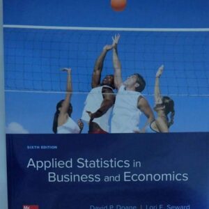 Manual solution For Applied Statistics Business Economics 6th edition by DOANE