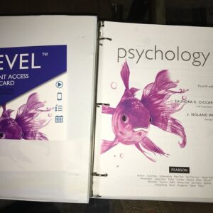 Manual solution For REVEL for Psychology -- Access Card (4th Edition) 4 by Saundra K. Ciccarelli, J. Noland White