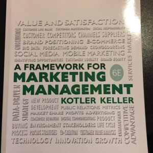 Manual solution For Framework for Marketing Management (2-downloads) 6 by Kotler Philip T., Keller Kevin Lane