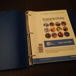 Manual solution For Economics Today: The Macro View (18th Edition) 18 by Roger LeRoy Miller