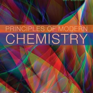 Test Bank For Principles of Modern Chemistry 8th by David W. Oxtoby, H. Pat Gillis, Laurie J. Butler