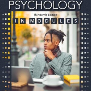 Test Bank For Psychology in Modules Thirteenthth by David G. Myers, C. Nathan DeWall