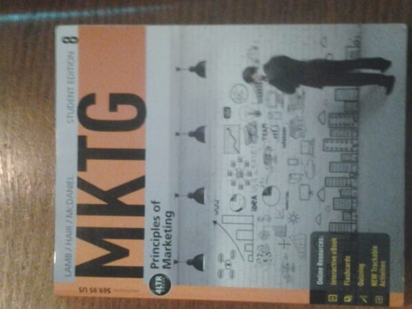 Manual solution For MKTG 8 (New, Engaging Titles from 4LTR Press) 8 by Charles W. Lamb, Joe F. Hair, Carl McDaniel