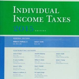 Test Bank For South-Western Federal Taxation 2015: Individual Income Taxes (with H&R Block™ CD-ROM & RIA Checkpoint 1 term (6 months) Printed Access Card) 38th by William H. Hoffman, James E. Smith