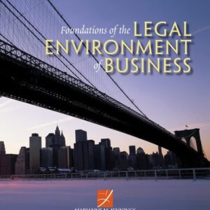 Manual solution For Cengage Advantage Books: Foundations of the Legal Environment of Business 3 by Marianne M. Jennings