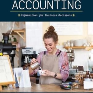 Manual solution For Accounting: Information For Business Decisions (paperback) by Billie Cunningham