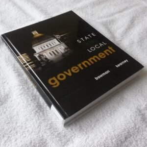 Test Bank For State and Local Government 9th by Ann O'M. Bowman, Richard C. Kearney