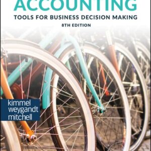 Manual solution For Accounting: Tools for Business Decision Making, Enhanced eText 8 by Paul D. Kimmel, Jerry J. Weygandt, Donald E. Kieso, Jill E. Mitchell