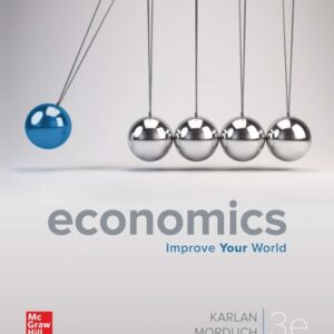 Test Bank For Economics 3th by Dean Karlan, Jonathan Morduch