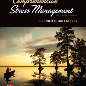 Manual solution For Comprehensive Stress Management 15 by Jerrold Greenberg
