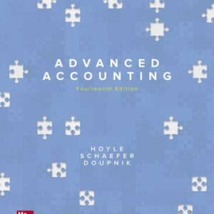 Manual solution For Advanced Accounting 14 by Joe Ben Hoyle, Thomas Schaefer, Timothy Doupnik