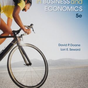 Manual solution For Applied Statistics in Business and Economics 5 by David Doane, Lori Seward