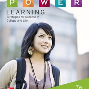 Manual solution For P.O.W.E.R. Learning: Strategies for Success in College and Life 7 by Robert Feldman