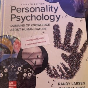 Manual solution For Personality Psychology Domain of Knowledge About Human Nature 7 by Larsen
