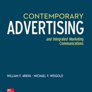 Test Bank For Contemporary Advertising 16th by William Arens, Michael Weigold