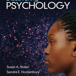 Test Bank For Discovering Psychology Ninthth by Susan A. Nolan, Sandra E. Hockenbury