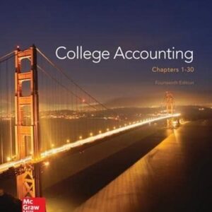 Test Bank For College Accounting: Chapters 1-30 14th by John Price, M. David Haddock, Michael Farina