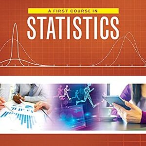 Manual solution For First Course in Statistics, A 12 by James McClave, Terry Sincich