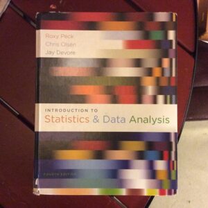 Manual solution For Introduction to Statistics and Data Analysis (Available Titles Aplia) 4 by Roxy Peck, Chris Olsen, Jay L. Devore