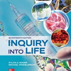 Manual solution For Inquiry into Life 17 by Sylvia Mader, Michael Windelspecht