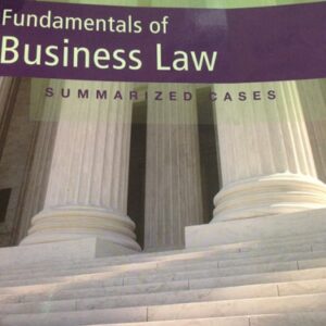 Manual solution For Cengage Advantage Books: Fundamentals of Business Law: Summarized Cases 9 by Roger LeRoy Miller