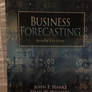 Manual solution For Business Forecasting 9 by John Hanke, Dean Wichern