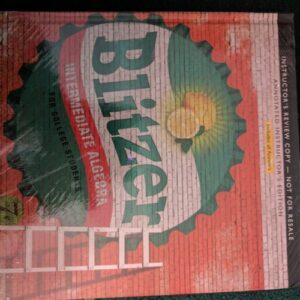 Test Bank For Intermediate Algebra for College Students 7th by Robert Blitzer