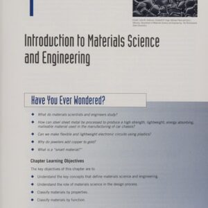 Manual solution For Essentials of Materials Science and Engineering 3 by Donald R. Askeland, Wendelin J. Wright