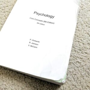 Test Bank For Psychology: Core Concepts -- Books a la Carte (8th Edition) 8th by Philip G. Zimbardo, Robert Johnson, Vivian McCann