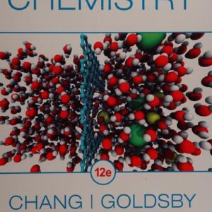 Manual solution For Chemistry 12 by Raymond Chang, Kenneth Goldsby