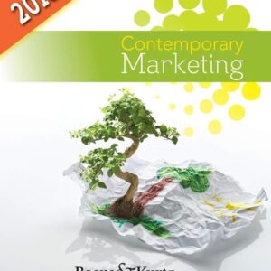 Manual solution For Contemporary Marketing, 2013 Update 15 by Louis E. Boone, David L. Kurtz