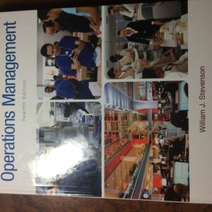 Test Bank For Operations Management 12th by William J Stevenson